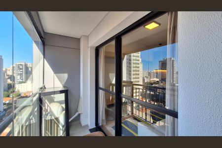 Apartamento para alugar com 32m², 1 quarto e sem vagaVaranda