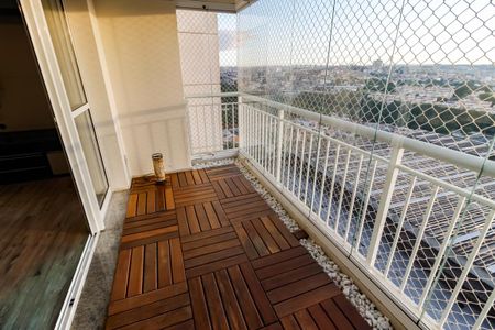 Varanda da Sala de apartamento para alugar com 2 quartos, 95m² em Jardim Henriqueta, Taboão da Serra