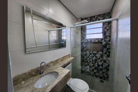 Banheiro de kitnet/studio à venda com 2 quartos, 43m² em Chácara Califórnia, São Paulo