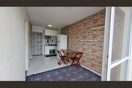Sala/Cozinha de apartamento para alugar com 1 quarto, 33m² em Brás, São Paulo