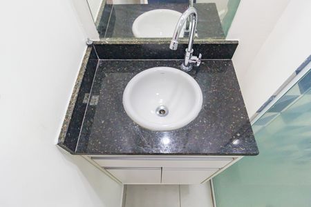 Detalhe - Banheiro de apartamento para alugar com 1 quarto, 29m² em Mooca, São Paulo