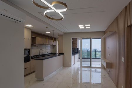 Sala de apartamento para alugar com 3 quartos, 92m² em Swiss Park, Campinas