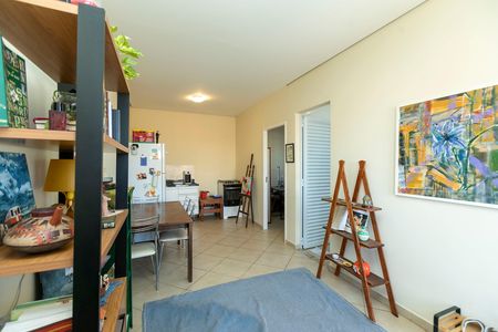 SALA + COZINHA de kitnet/studio para alugar com 1 quarto, 35m² em Jardim Bela Vista, Campinas