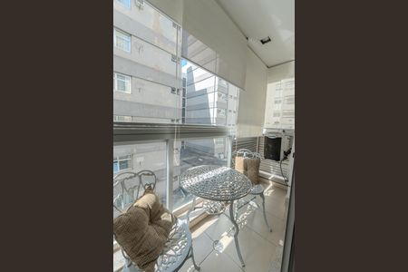 Varanda do Studio de kitnet/studio para alugar com 1 quarto, 32m² em Consolação, São Paulo