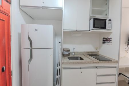 Studio à venda com 32m², 1 quarto e sem vagaCozinha