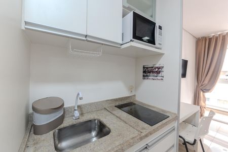 Studio à venda com 32m², 1 quarto e sem vagaCozinha