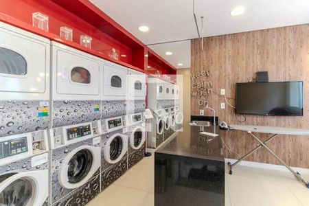 Studio para alugar com 32m², 1 quarto e 1 vagaLavanderia