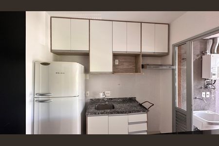 Cozinha de apartamento à venda com 1 quarto, 53m² em Campo Belo, São Paulo