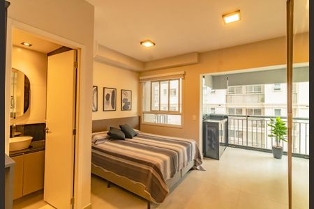 Studio para alugar com 27m², 1 quarto e sem vaga Studio para alugar com 27m², 1 quarto e sem vagaStudio