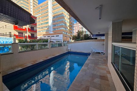 Área comum - Piscina de apartamento para alugar com 3 quartos, 127m² em Boqueirão, Praia Grande