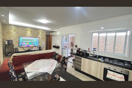 Sala - Sala de Jantar de apartamento à venda com 2 quartos, 52m² em Campestre, Santo André