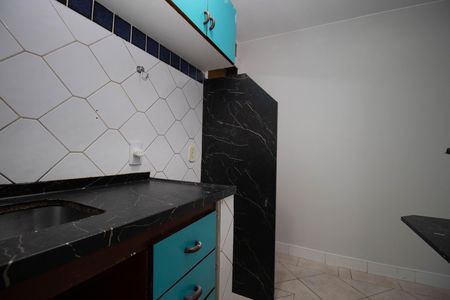Cozinha de kitnet/studio para alugar com 1 quarto, 49m² em Asa Norte, Brasília
