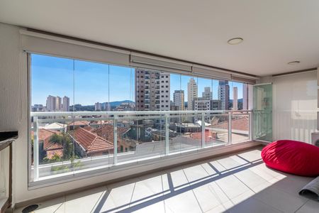 Varanda Gourmet de apartamento à venda com 3 quartos, 94m² em Vila Celeste, São Paulo