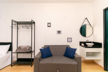Studio de kitnet/studio para alugar com 1 quarto, 30m² em Quinta da Paineira, São Paulo