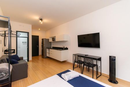 Studio de kitnet/studio para alugar com 1 quarto, 30m² em Quinta da Paineira, São Paulo