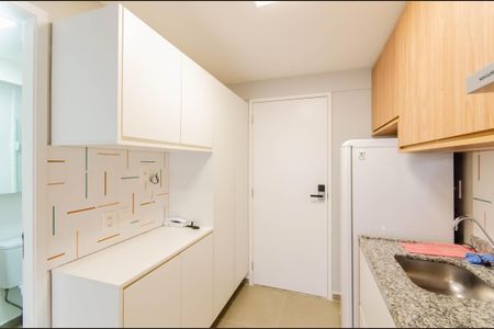 Studio à venda com 28m², 1 quarto e sem vagaCozinha