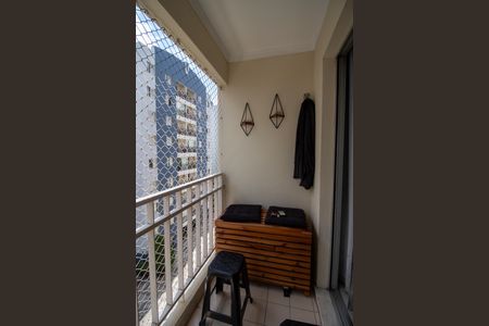 Varanda da Sala de apartamento para alugar com 2 quartos, 62m² em Jaguaré, São Paulo