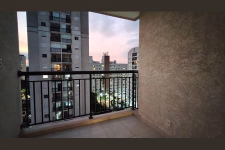 Varanda da Sala de apartamento para alugar com 2 quartos, 49m² em Jardim Íris, São Paulo