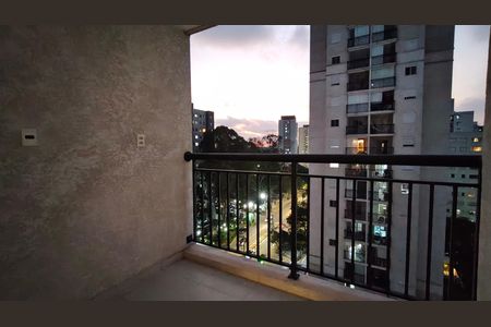 Varanda da Sala de apartamento para alugar com 2 quartos, 49m² em Jardim Íris, São Paulo