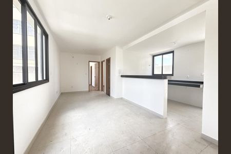 Sala de apartamento à venda com 2 quartos, 77m² em Alto Barroca, Belo Horizonte