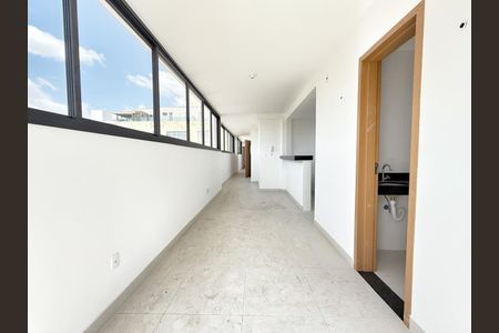 Sala de apartamento à venda com 2 quartos, 97m² em Alto Barroca, Belo Horizonte