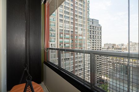 Studio para alugar com 25m², 1 quarto e sem vagaVaranda 