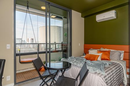 Sala/Quarto de kitnet/studio para alugar com 1 quarto, 25m² em Consolação, São Paulo