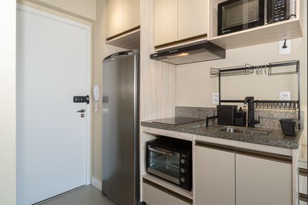Studio para alugar com 25m², 1 quarto e sem vagaCozinha