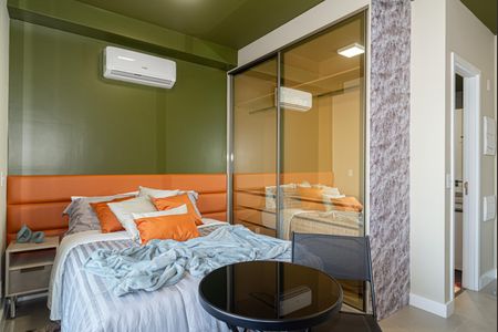 Studio para alugar com 25m², 1 quarto e sem vagaSala/Quarto