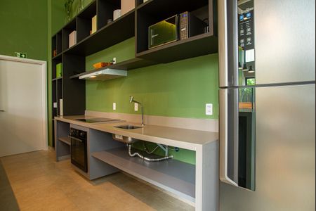 Studio para alugar com 25m², 1 quarto e sem vagaÁrea comum - Salão de festas