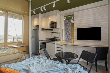 Studio para alugar com 25m², 1 quarto e sem vagaSala/Quarto