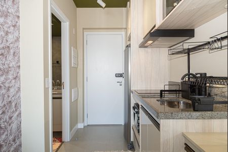 Studio para alugar com 25m², 1 quarto e sem vagaCozinha