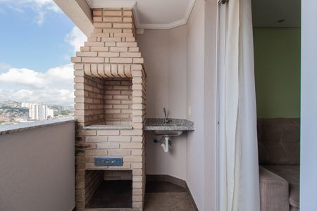 Varanda da Sala de apartamento para alugar com 3 quartos, 90m² em Vila Bocaina, Mauá