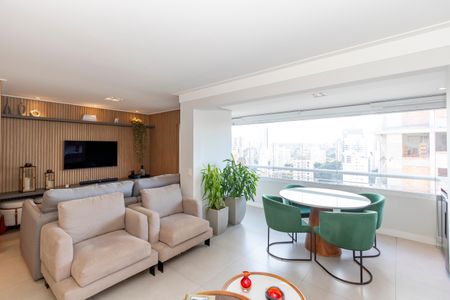 Apartamento à venda com 116m², 3 quartos e 2 vagasSala