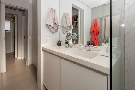 Apartamento à venda com 116m², 3 quartos e 2 vagasBanheiro da Suite