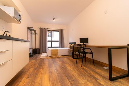 Studio de kitnet/studio para alugar com 1 quarto, 25m² em Quinta da Paineira, São Paulo
