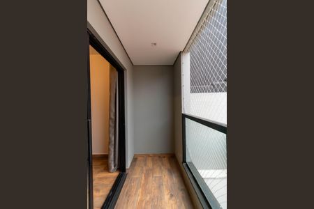 Studio para alugar com 33m², 1 quarto e sem vagaVaranda