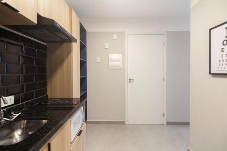 Studio para alugar com 35m², 1 quarto e sem vaga Studio para alugar com 35m², 1 quarto e sem vagaCozinha