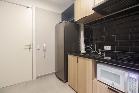 Studio para alugar com 35m², 1 quarto e sem vaga Studio para alugar com 35m², 1 quarto e sem vagaCozinha
