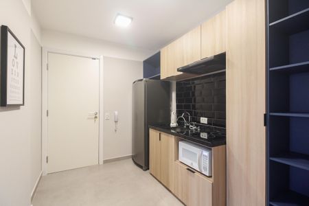 Studio para alugar com 35m², 1 quarto e sem vaga Studio para alugar com 35m², 1 quarto e sem vagaCozinha