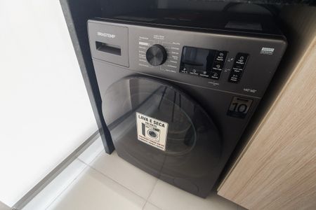 Studio para alugar com 35m², 1 quarto e sem vaga Studio para alugar com 35m², 1 quarto e sem vagaVaranda e Área de Serviço