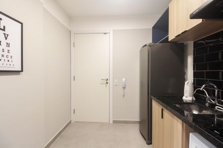 Studio para alugar com 35m², 1 quarto e sem vaga Studio para alugar com 35m², 1 quarto e sem vagaCozinha