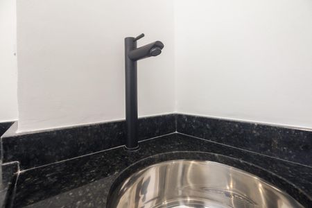 Studio para alugar com 35m², 1 quarto e sem vaga Studio para alugar com 35m², 1 quarto e sem vagaVaranda e Área de Serviço
