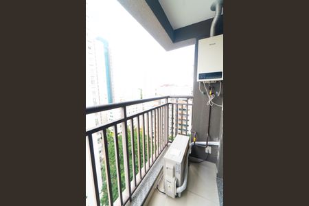 Apartamento para alugar com 34m², 1 quarto e sem vagaSacada
