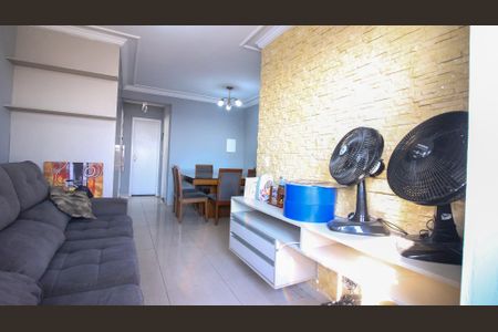 Sala de apartamento à venda com 3 quartos, 68m² em Vila Antonieta, São Paulo