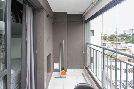 Varanda de apartamento à venda com 1 quarto, 26m² em Jardim Independência (são Paulo), São Paulo