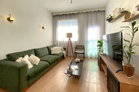 Sala de apartamento à venda com 2 quartos, 80m² em Carmo, Belo Horizonte