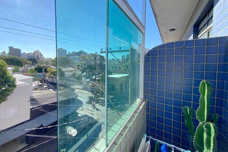 Varanda da Sala de apartamento à venda com 2 quartos, 80m² em Carmo, Belo Horizonte