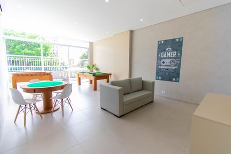 Apartamento para alugar com 41m², 1 quarto e 1 vagaÁrea comum - Sala de jogos