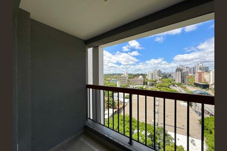 Sacada Sala de apartamento para alugar com 1 quarto, 29m² em Brooklin Paulista, São Paulo